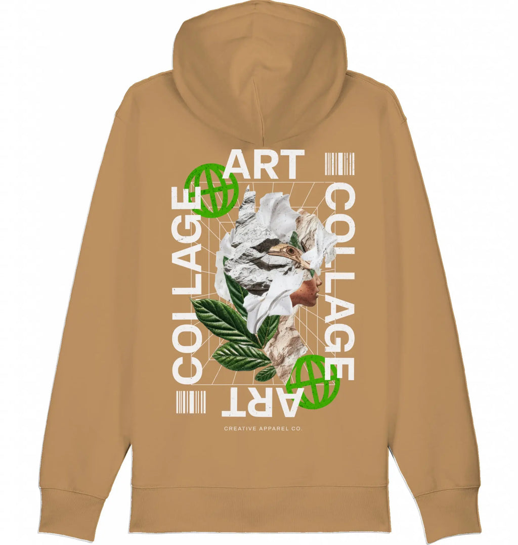 ZIP HOODIE | ART COLLAGE District - OER