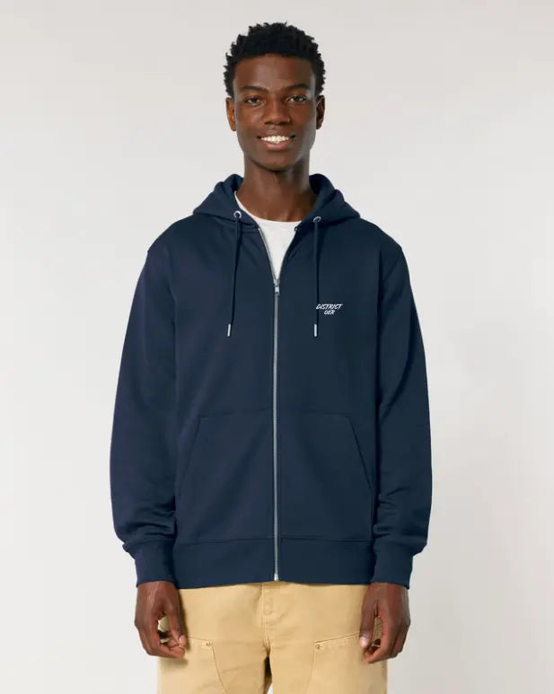 District - OER | Unisex-Zip-Hoodie-Sweatshirt Basic District - OER
