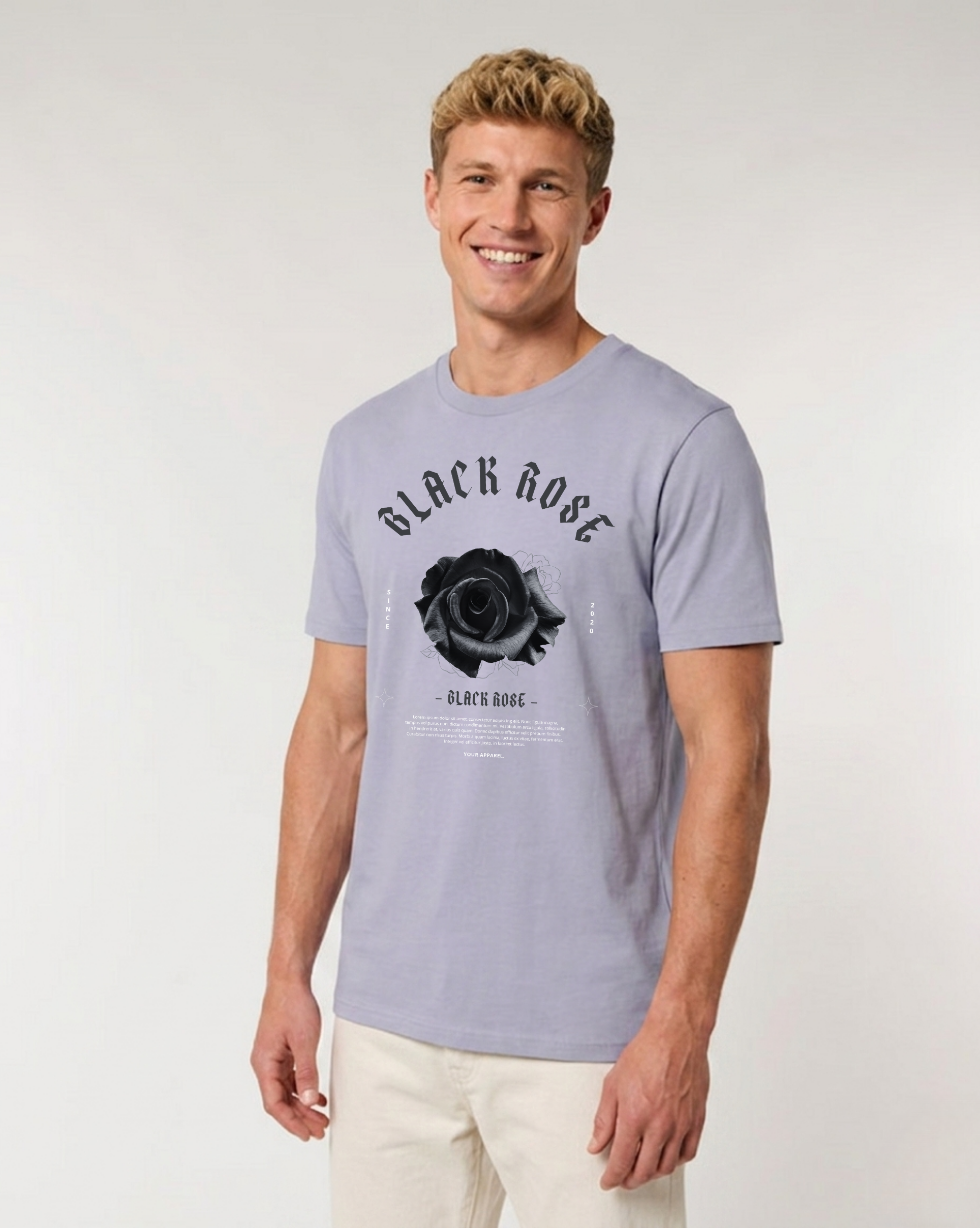 T-SHIRT | BLACK ROSE District - OER