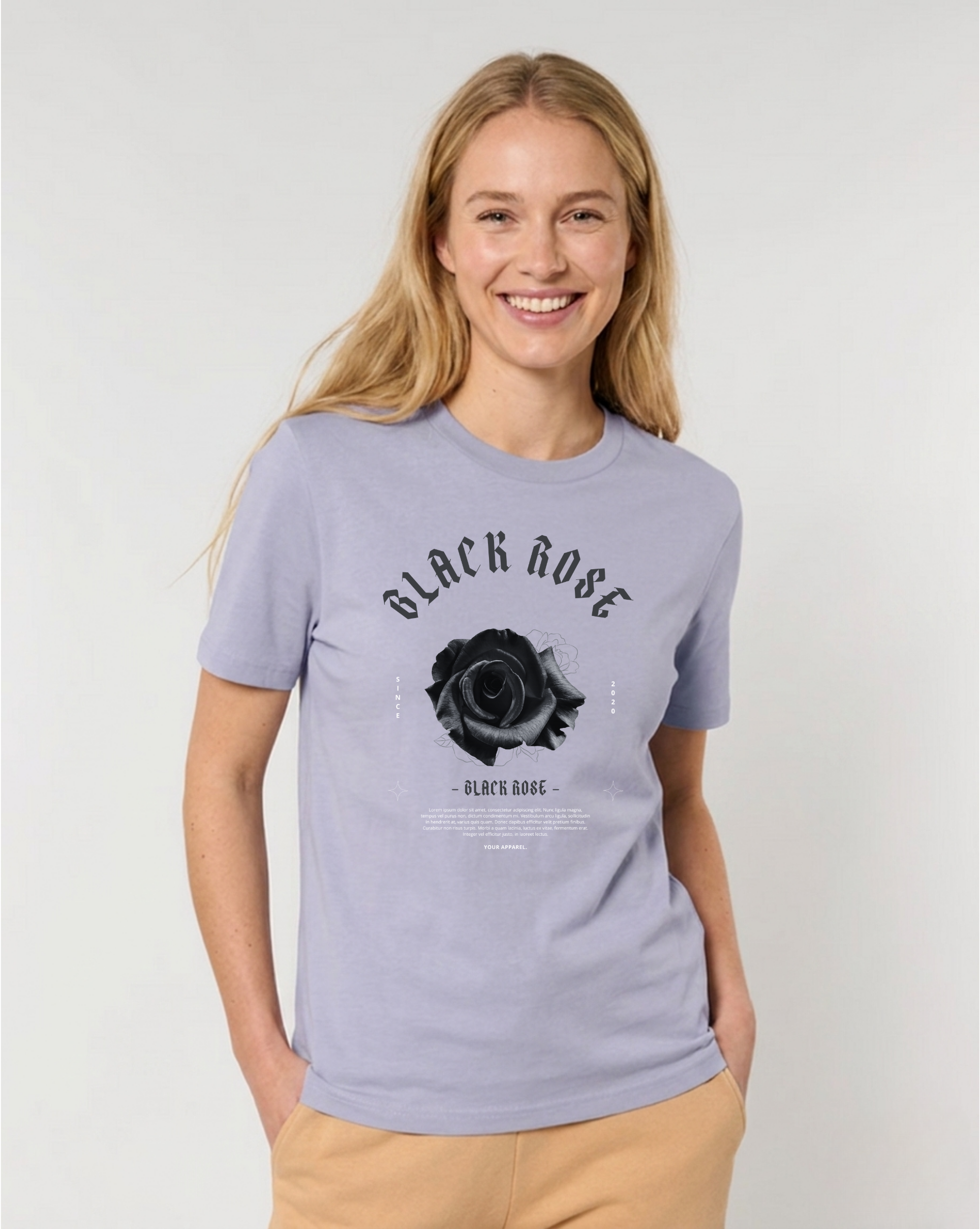 T-SHIRT | BLACK ROSE District - OER