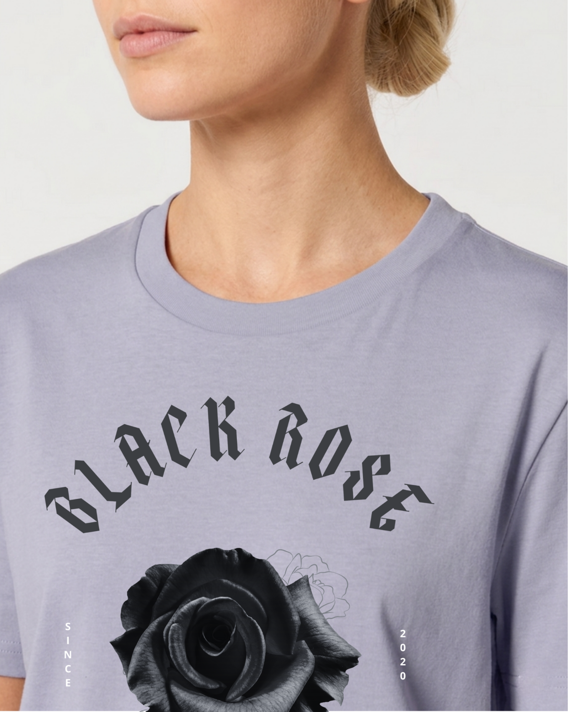 T-SHIRT | BLACK ROSE District - OER