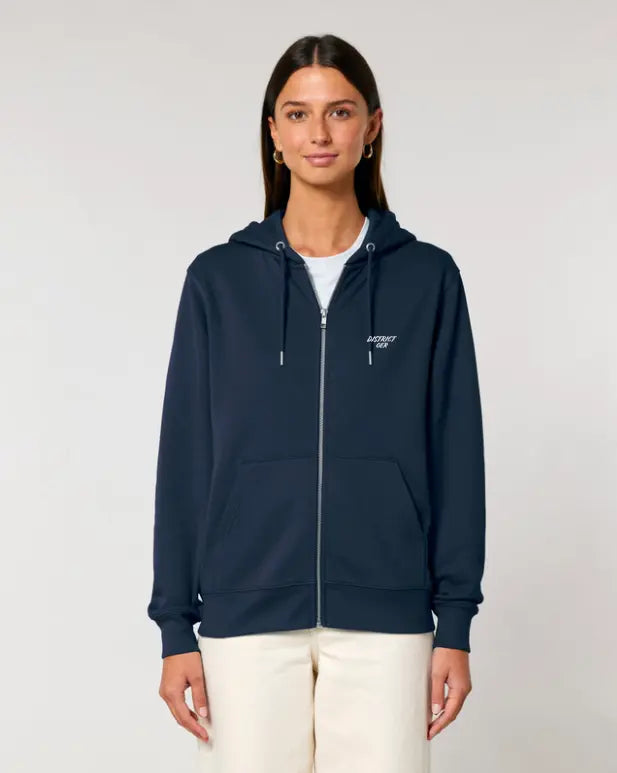 District - OER | Unisex-Zip-Hoodie-Sweatshirt Basic District - OER