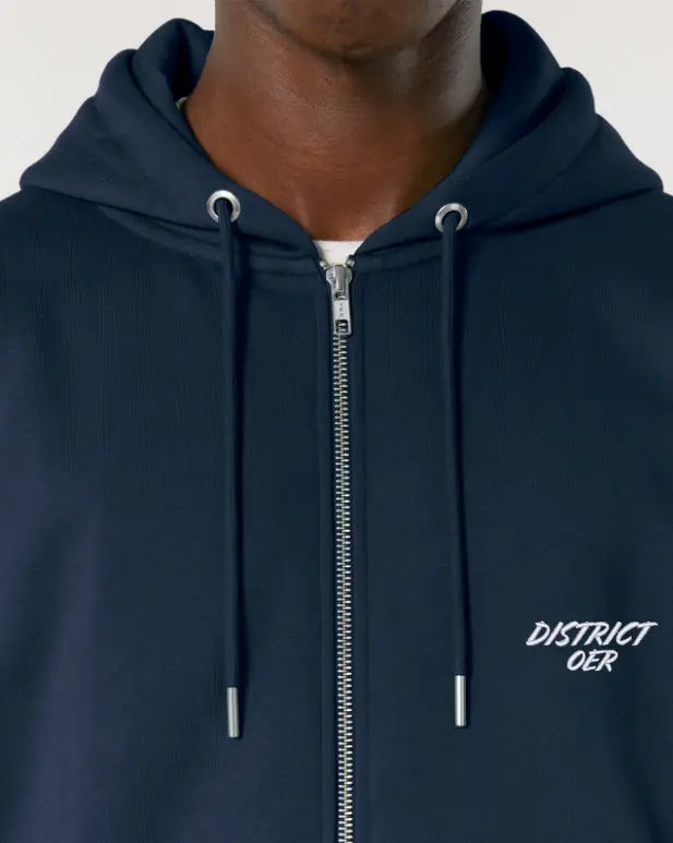 District - OER | Unisex-Zip-Hoodie-Sweatshirt Basic District - OER
