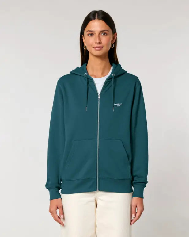 District - OER | Unisex-Zip-Hoodie-Sweatshirt Basic District - OER