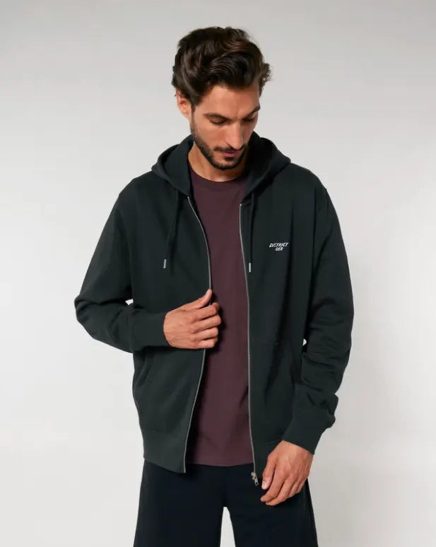 District - OER | Unisex-Zip-Hoodie-Sweatshirt Basic District - OER