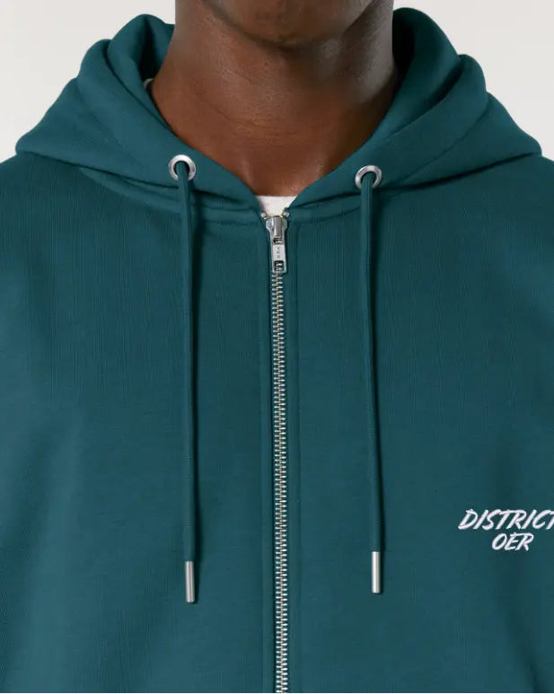 District - OER | Unisex-Zip-Hoodie-Sweatshirt Basic District - OER
