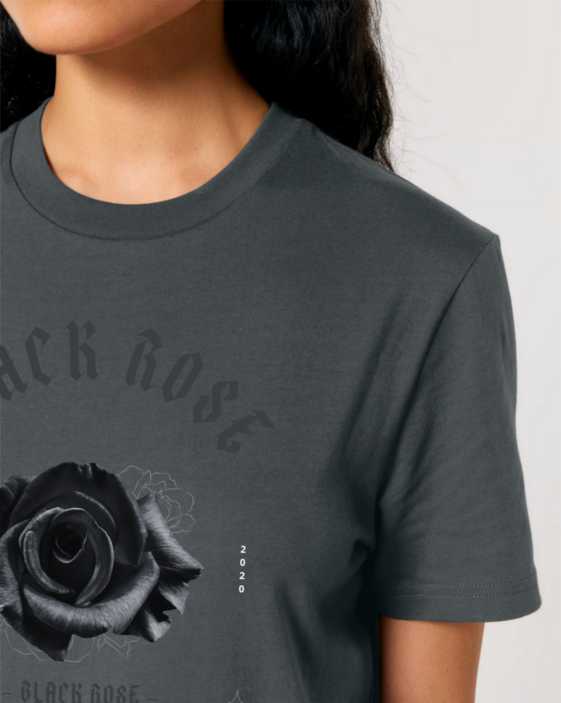 T-SHIRT | BLACK ROSE District - OER