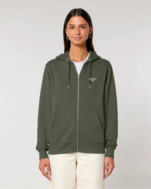 District - OER | Unisex-Zip-Hoodie-Sweatshirt Basic District - OER