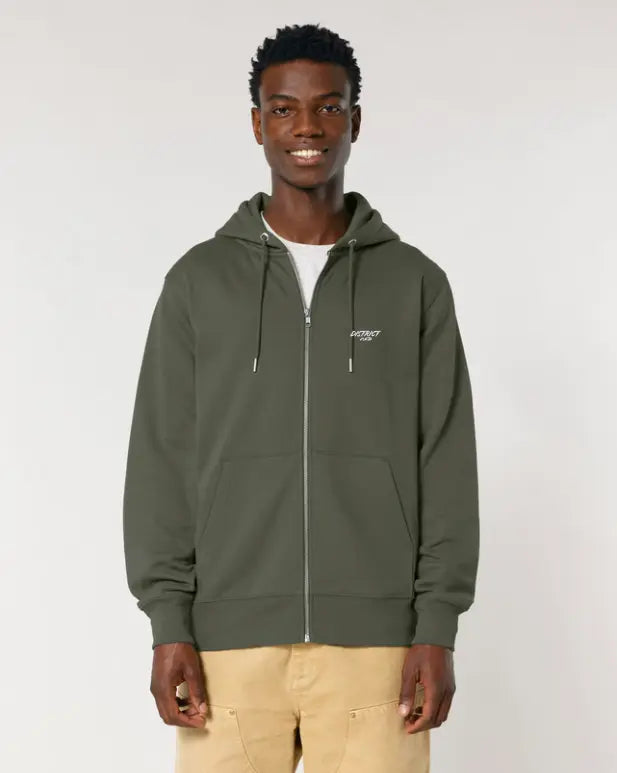 District - OER | Unisex-Zip-Hoodie-Sweatshirt Basic District - OER