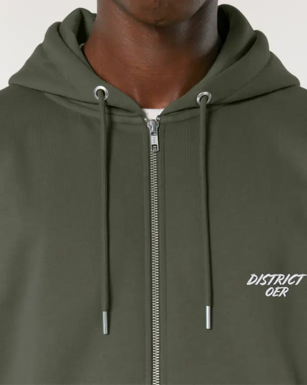 District - OER | Unisex-Zip-Hoodie-Sweatshirt Basic District - OER