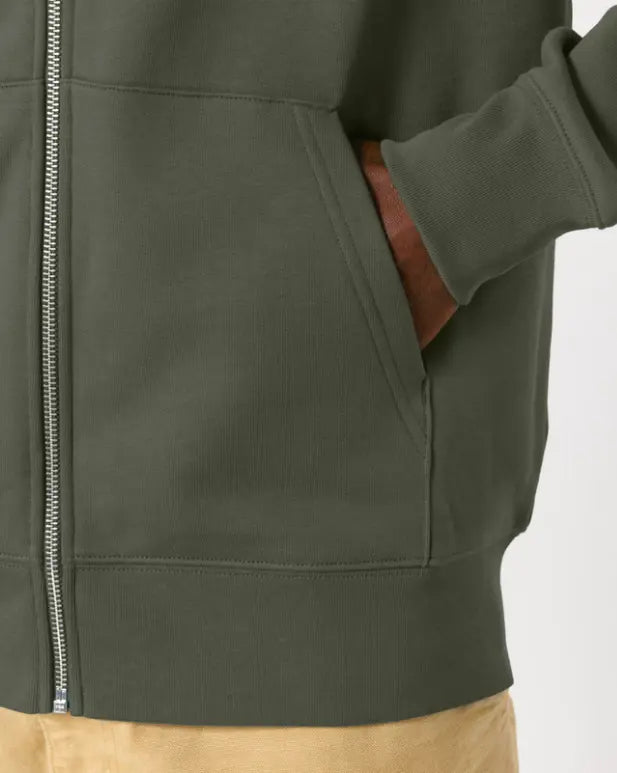 District - OER | Unisex-Zip-Hoodie-Sweatshirt Basic District - OER