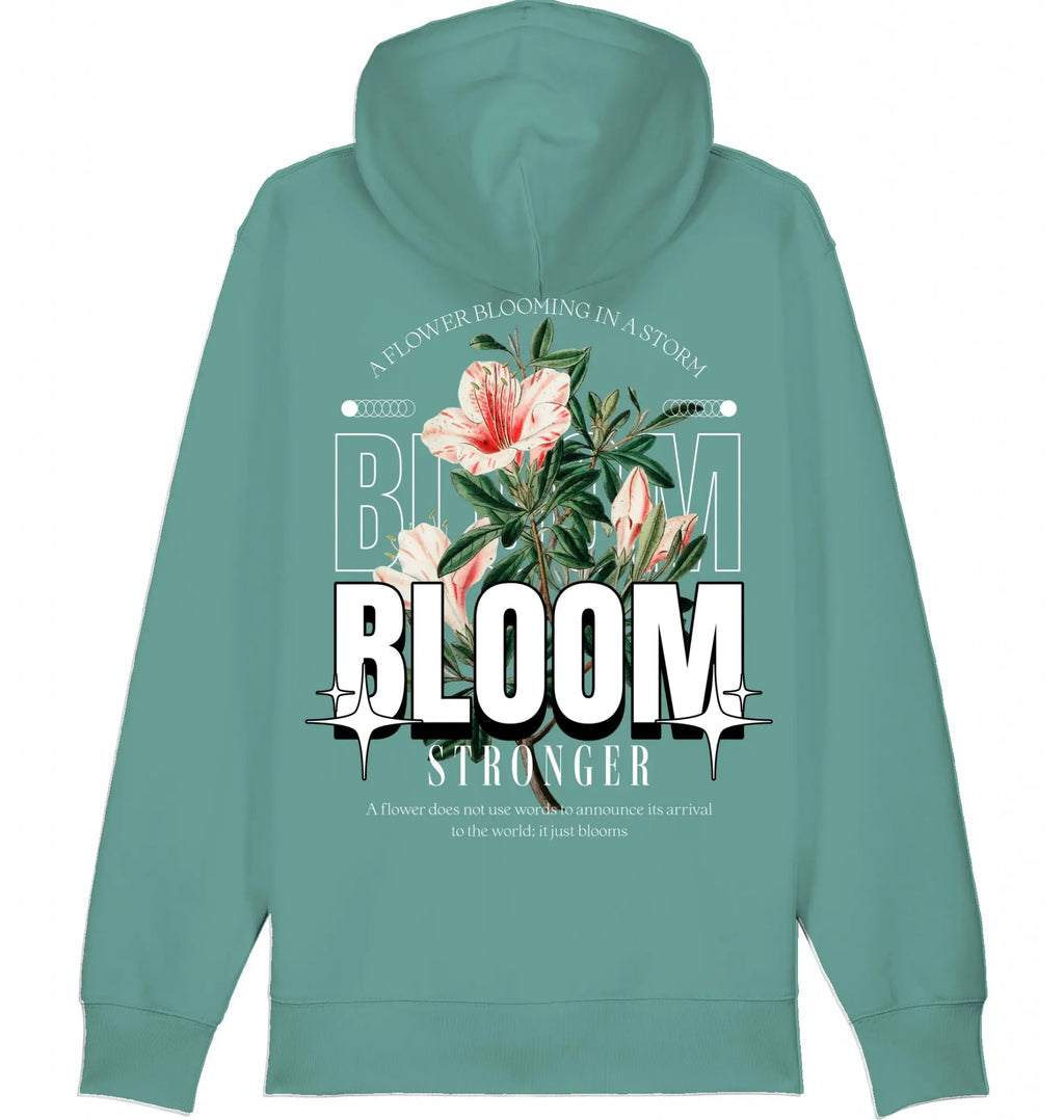 ZIP HOODIE - BLOOM STRONGER District - OER