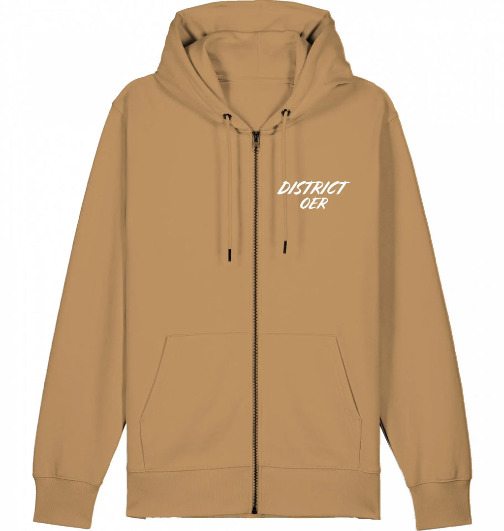 ZIP HOODIE | ART COLLAGE District - OER