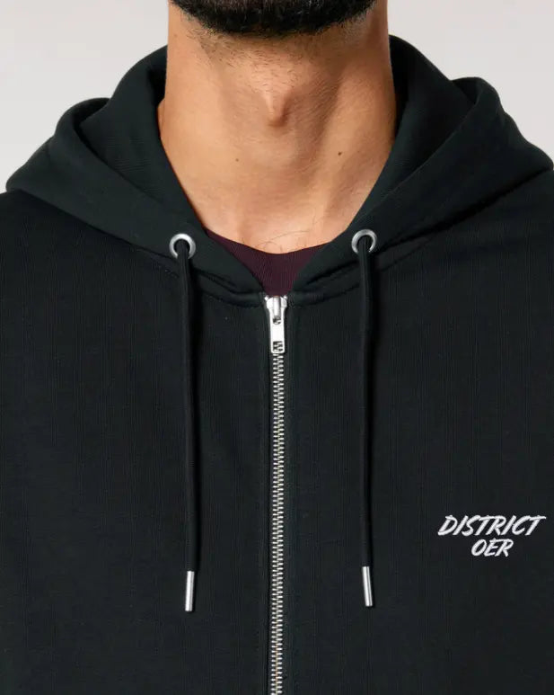 District - OER | Unisex-Zip-Hoodie-Sweatshirt Basic District - OER