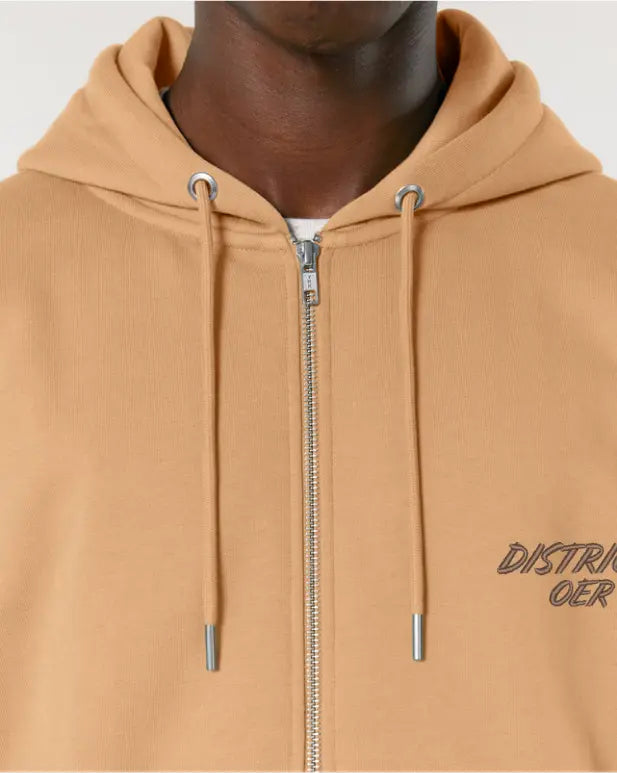 District - OER | Unisex-Zip-Hoodie-Sweatshirt Basic District - OER