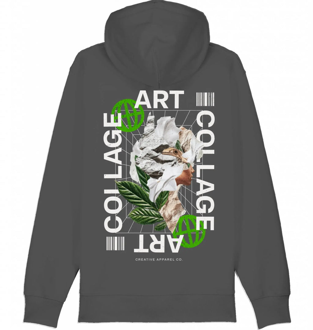 ZIP HOODIE | ART COLLAGE District - OER