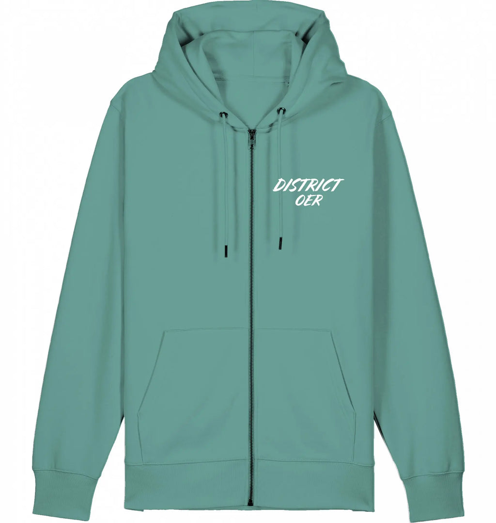 ZIP HOODIE | ART COLLAGE District - OER